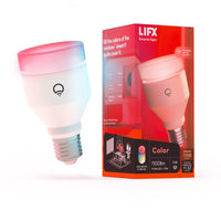 LIFX A19 E26 (Medium) Smart-Enabled LED Smart Bulb Color Changing 75 Watt Equivalence 1 pk