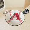 MLB - Arizona Diamondbacks Baseball Rug - 27in. Diameter