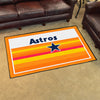 MLB - Houston Astros Retro Collection 4ft. x 6ft. Plush Area Rug - (1984)