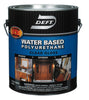 Deft Water Based Polyurethane Gloss Clear Waterborne Wood Finish 1 gal. (Pack of 4)