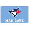 MLB - Toronto Blue Jays Light Blue Man Cave Rug - 5ft. x 8 ft.