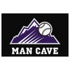 MLB - Colorado Rockies Mountains Man Cave Rug - 19in. x 30in.