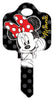 Howard Keys Disney Minnie Mouse House Key Blank Single sided For Schlage Locks (Pack of 5)