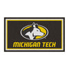 Michigan Tech University 3ft. x 5ft. Plush Area Rug