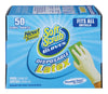 Soft Scrub Latex Disposable Gloves One Size Fits Most White Powdered 50 pk