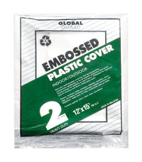 Premier GlobalGuard 12 ft. W X 15 ft. L X 2 mil Plastic Drop Cloth 1 pk