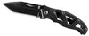 Gerber Black 7CR17MOV Steel 5.25 in. Paraframe Mini Tanto Folding Knife