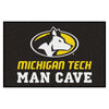 Michigan Tech University Man Cave Rug - 19in. x 30in.