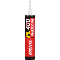 Loctite PL 400 Synthetic Rubber Subfloor Construction Adhesive 10 oz. (Pack of 12)