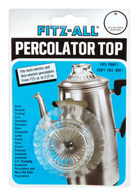 Fitz-All Glass Replacement Percolator Top Clear