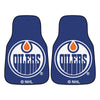 NHL - Edmonton Oilers Carpet Car Mat Set - 2 Pieces