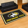 Michigan Tech University 5ft. x 8 ft. Plush Area Rug