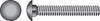 Hillman 5/16 in. X 1 in. L Stainless Steel Carriage Bolt 50 pk