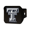 Texas Tech University Black Metal Hitch Cover