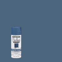 Rustoleum 302598 12 Oz Coastal Blue Chalked Ultra Matte Spray Paint (Pack of 6)