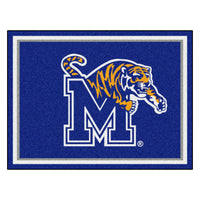 University of Memphis 8ft. x 10 ft. Plush Area Rug