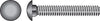 Hillman 1/4 in. X 4 in. L Stainless Steel Carriage Bolt 25 pk