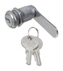 National Hardware Chrome Silver Steel Cabinet/Drawer Lock