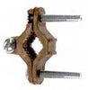 Halex 1/2 - 1 in. Bronze Ground Clamp 1 pk