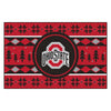 Ohio State University Holiday Sweater Rug - 19in. x 30in.