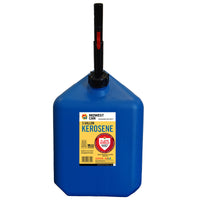 Midwest Can FlameShield Safety System Plastic Kerosene Can 5 gal (Pack of 4)