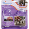 Dreambaby Clear Plastic Stove Knob Covers 5 pk