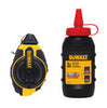 DeWalt 4 oz Red Chalk and Reel Set 100 ft. Black/Yellow