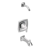 Chrome Posi-Temp(R) tub/shower