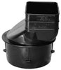 Advance Drainage Systems 3-1/4 in. Snap X 2-1/2 in. D Barb Polyethylene 5 in. Downspout Adapter 1 pk