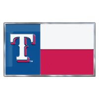 MLB - Texas Rangers State Flag Aluminum Emblem