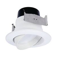 Halo LA4 Series Matte Warm White 0.072A 120V Recessed Mount LED Adjustable Retrofit Kit 8.6W