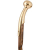 Brazos Walking Sticks 37 in. Brown Oak Cane