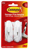 3M Command Medium Plastic Hook 3-1/8 in. L 2 pk (Pack of 4)