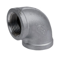 Smith-Cooper 2 in. FPT X 2 in. D FPT Stainless Steel Elbow