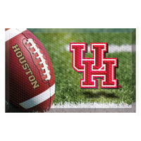 University of Houston Rubber Scraper Door Mat