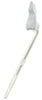 PlumbCraft Flush Lever White Metal For Universal