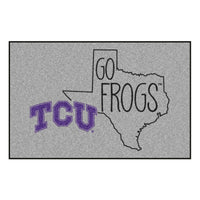 Texas Christian University Southern Style Rug - 19in. x 30in.