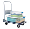 Apex 300 lb. Capacity White Steel 4-Wheel Utility Cart