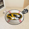 University of Missouri Baseball Rug - 27in. Diameter