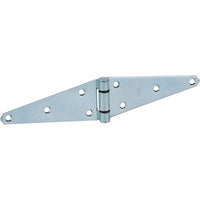 SP282BC 6" Heavy Strap Hinge - Zinc Plated