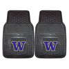 University of Washington Heavy Duty Car Mat Set - 2 Pieces