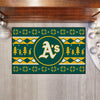 MLB - Oakland Athletics Holiday Sweater Rug - 19in. x 30in.