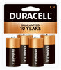 Duracell Coppertop C Alkaline Batteries 4 pk Carded