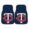 MLB - Minnesota Twins Carpet Car Mat Set - 2 Pieces