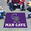 MLB - Colorado Rockies Man Cave Rug - 5ft. x 6ft.