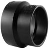 Charlotte Pipe 4 in. Hub X 3 in. D Hub ABS Coupling