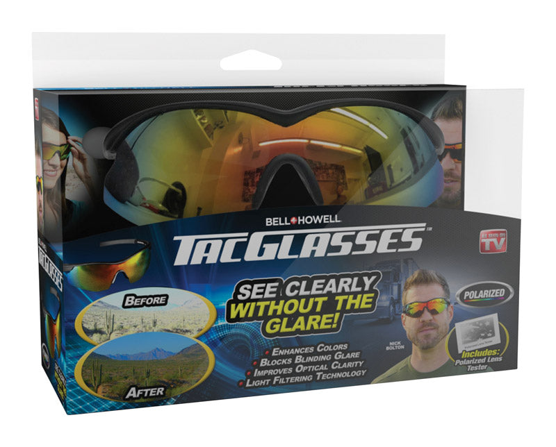 As Seen On TV Tacglasses 2.0 Self Cleaning Sunglasses for Men & Women