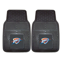 NBA - Oklahoma City Thunder Heavy Duty Car Mat Set - 2 Pieces