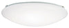 Metalux 4.1 in. H X 15 in. W X 15 in. L White LED Ceiling Light