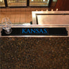 University of Kansas Bar Mat - 3.25in. x 24in.